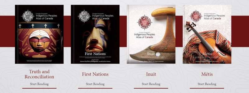 Truth & Reconciliation, First Nations, Inuit, and Metis Booklets